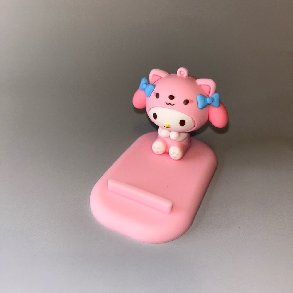 Melody Pink & Blue Cute Character Phone Stand Hello Kitty NEW WITH TAGS!